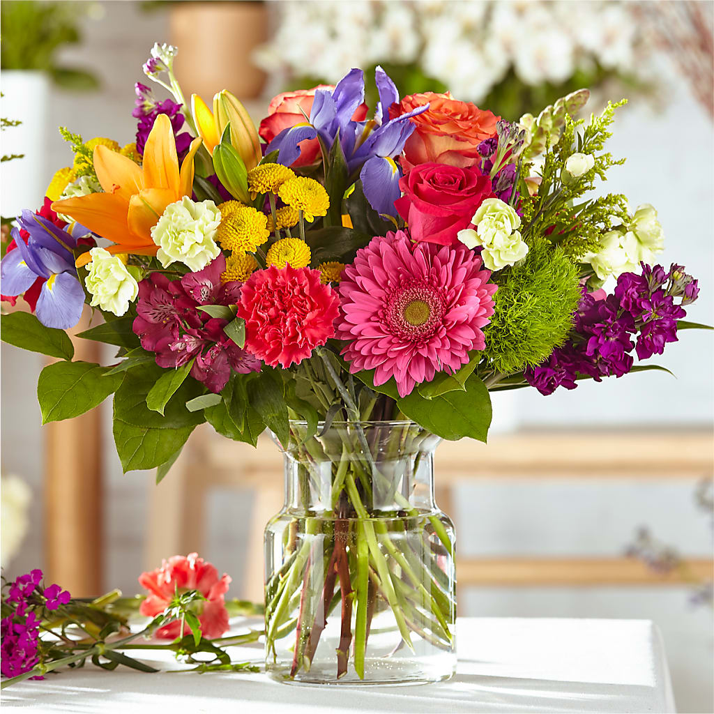 Bold & Bright – A Florist Original – Flowers By Jerry, Rochester MN