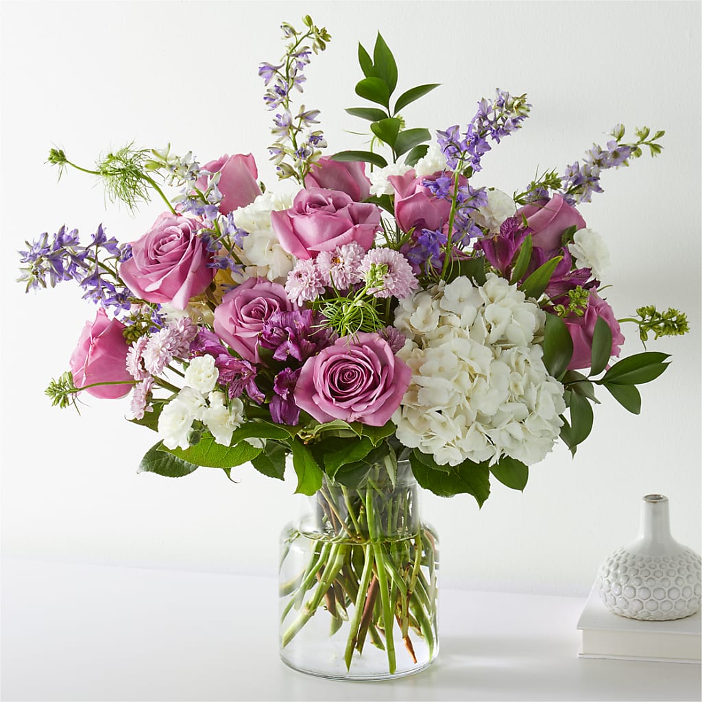 Violet Caress Bouquet – Flowers By Jerry, Rochester MN