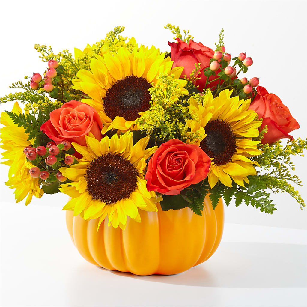 Pick of the Patch Pumpkin Bouquet – Flowers By Jerry, Rochester MN