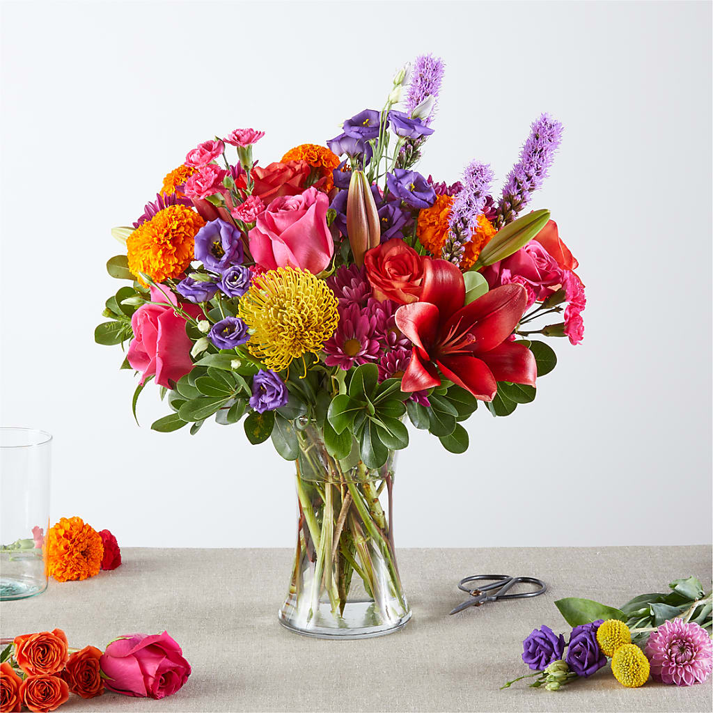 Feast of Color – A Florist Original – Flowers By Jerry, Rochester MN