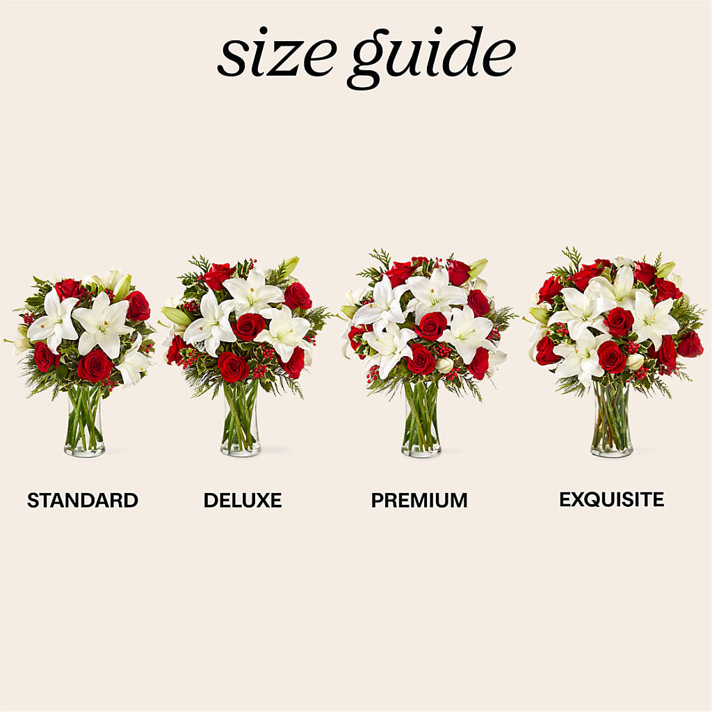 Sparkling Snowflakes Bouquet – Flowers By Jerry, Rochester MN