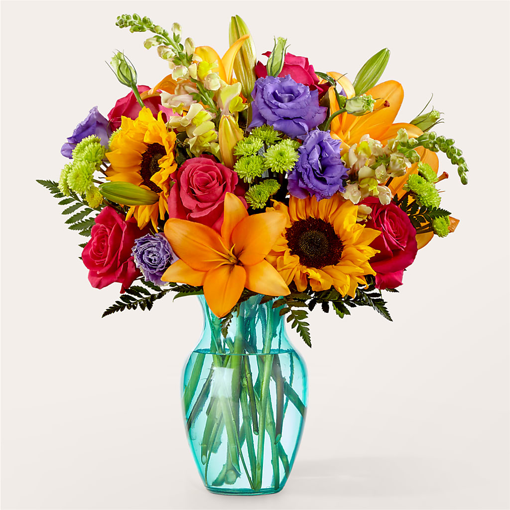 Double Rainbow Bouquet – Flowers By Jerry, Rochester MN