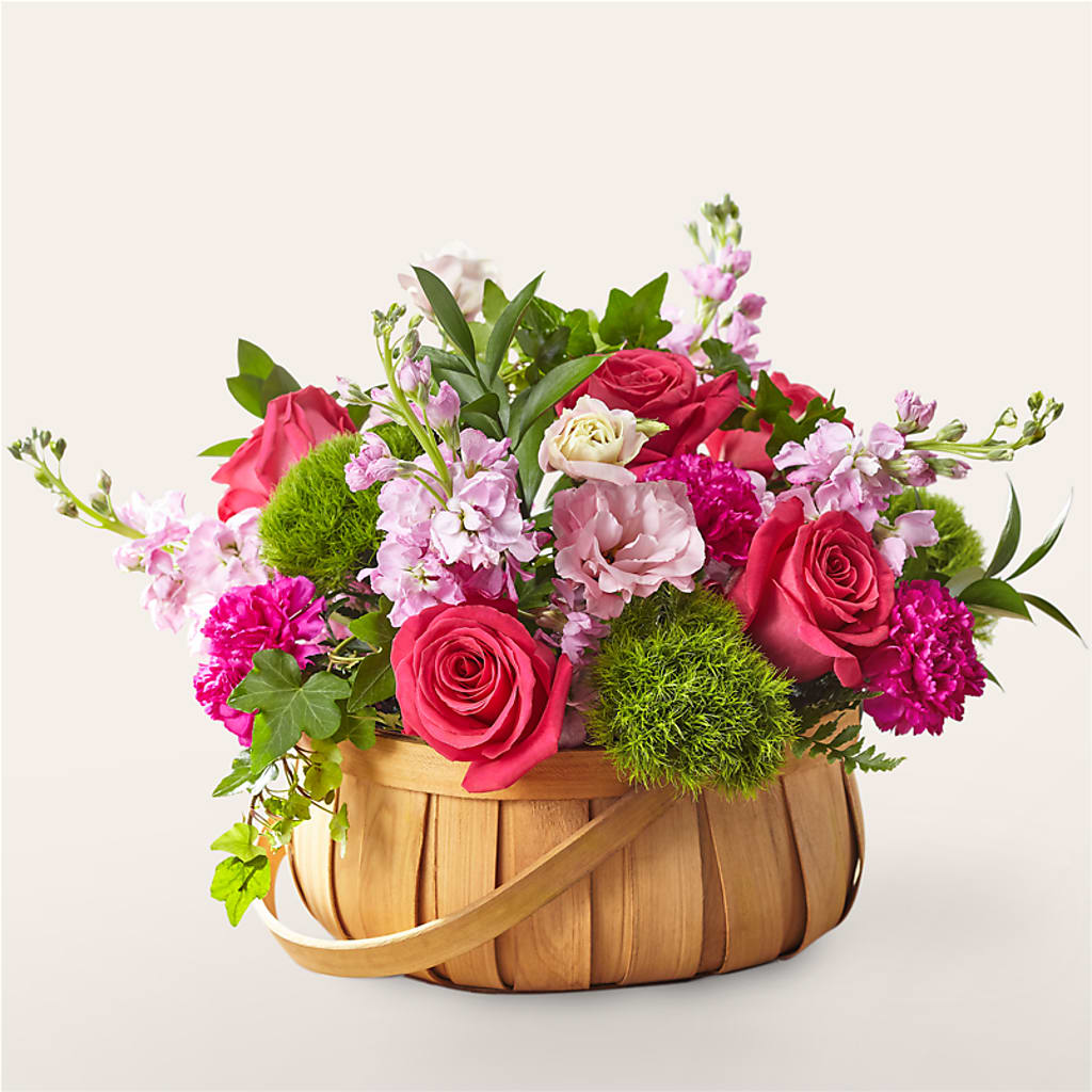 Radiance in Bloom Basket – Flowers By Jerry, Rochester MN