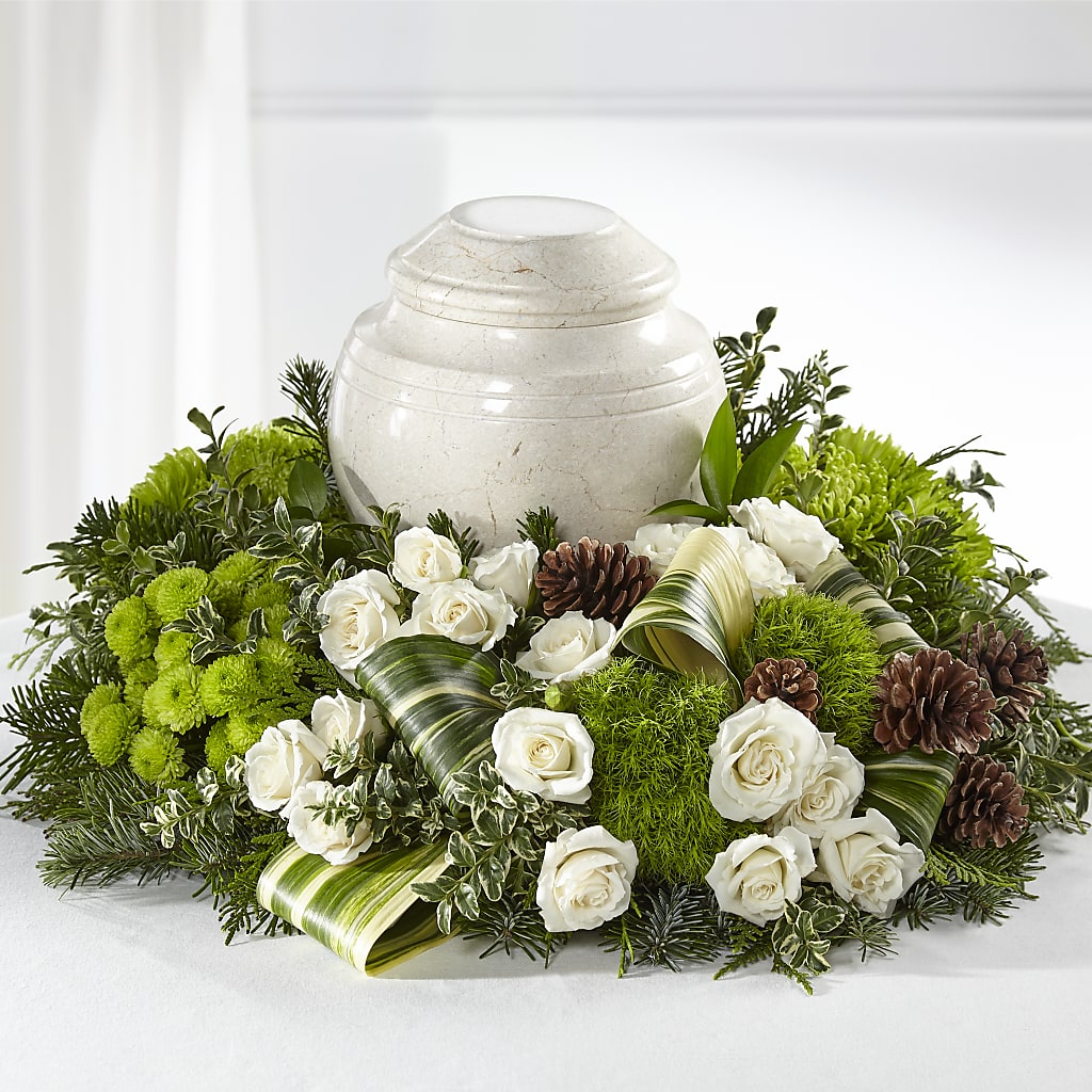 Precious Evergreen Cremation Adornment – Flowers By Jerry, Rochester MN