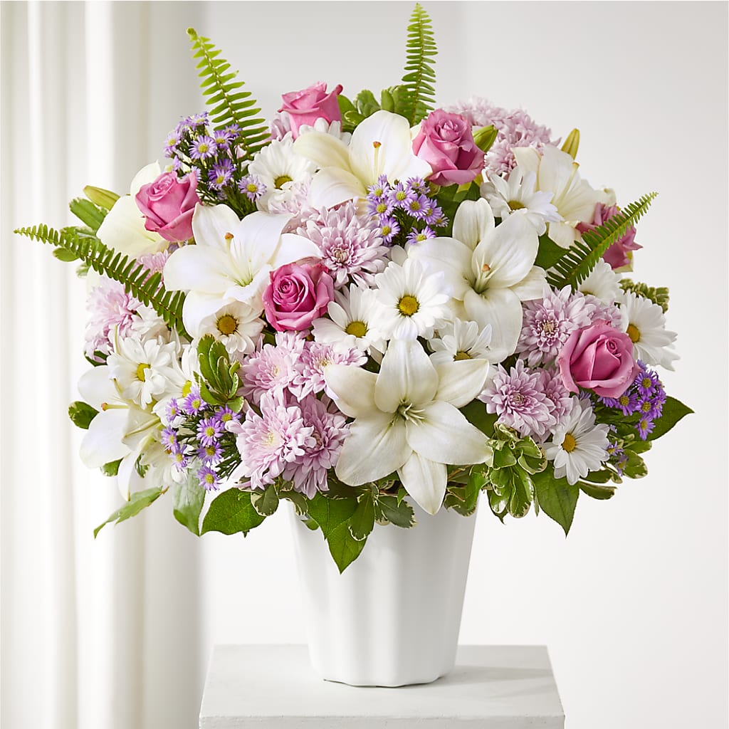 Warmest Thoughts Tabletop Basket – Flowers By Jerry, Rochester MN
