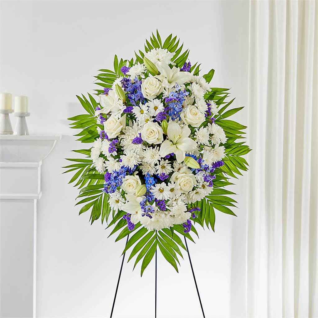 At Rest Standing Spray – Flowers By Jerry, Rochester MN
