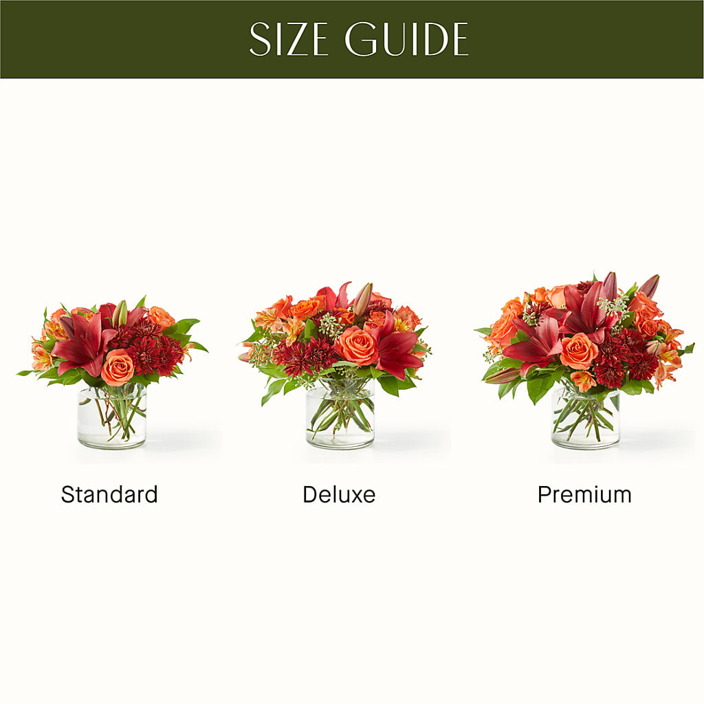 Crimson Leaves Bouquet – Flowers By Jerry, Rochester MN