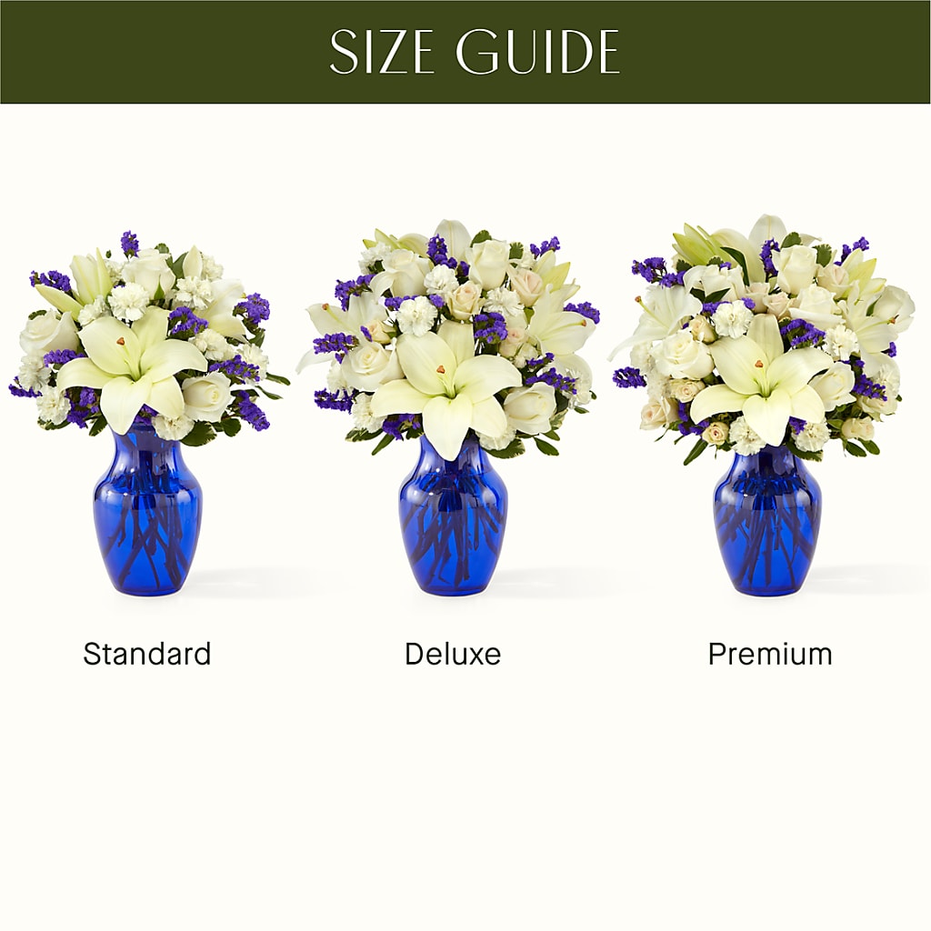 Sapphire Rush Bouquet – Flowers By Jerry, Rochester MN