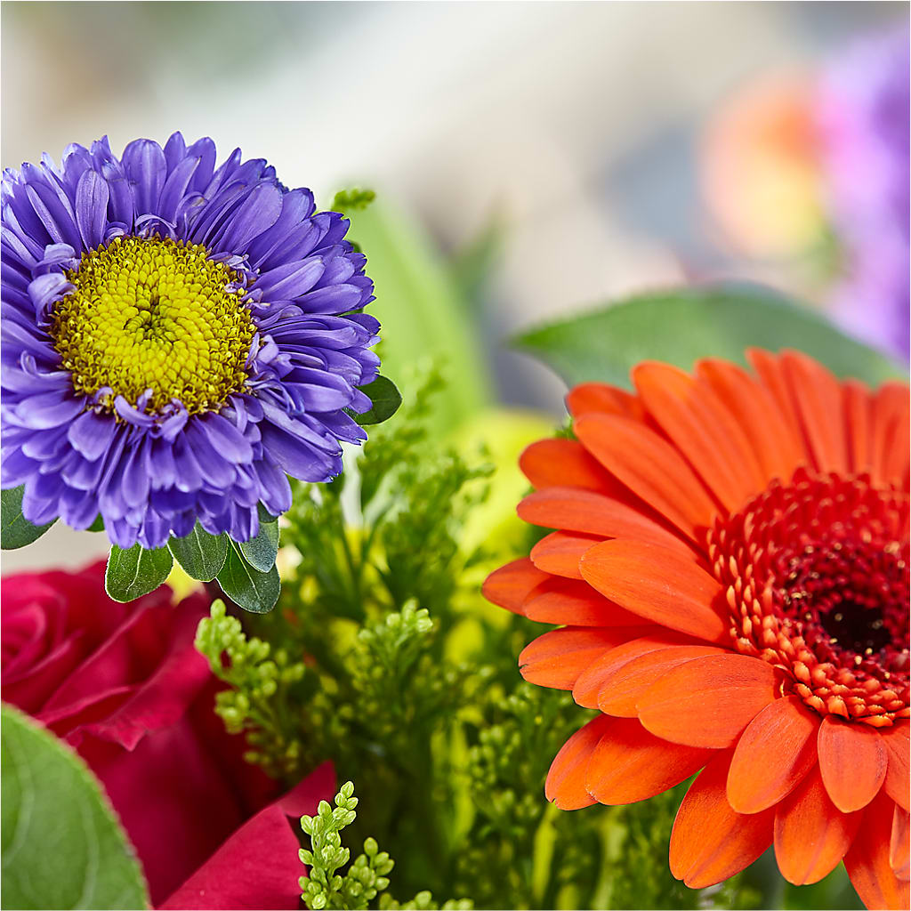 Bold & Bright – A Florist Original –  Flowers By Jerry, Rochester MN