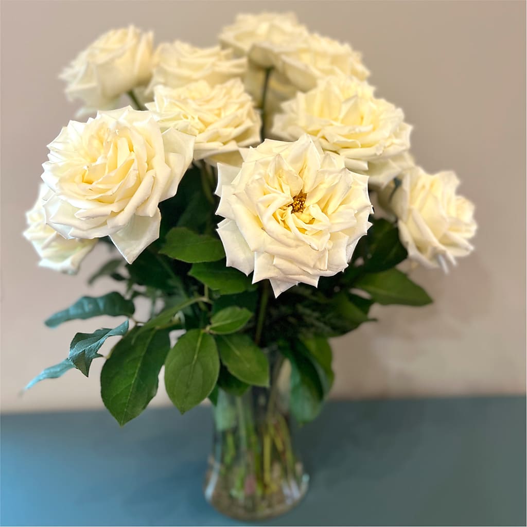 Long Stem Yellow Rose Bouquet –  Flowers By Jerry, Rochester MN