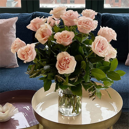 Long Stem Pink Rose Bouquet –  Flowers By Jerry, Rochester MN