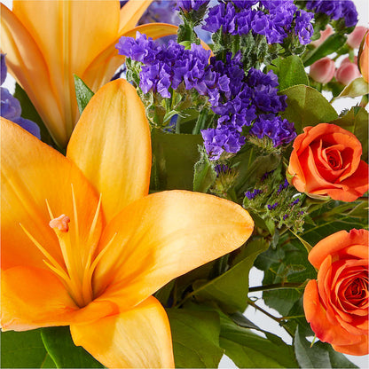 Radiant Citrus Bouquet –  Flowers By Jerry, Rochester MN