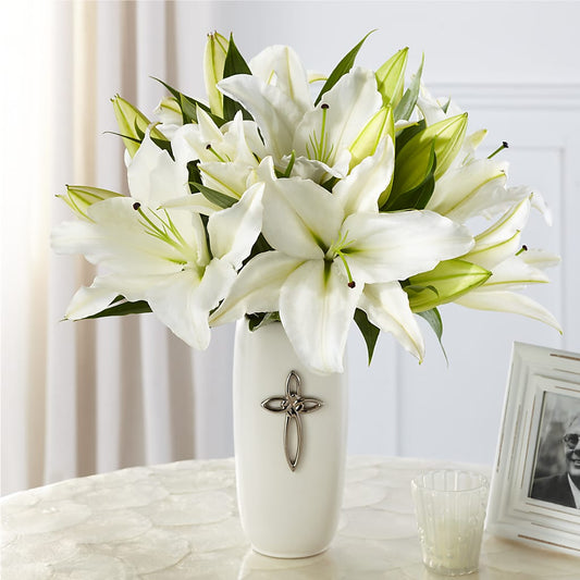 Faithful Blessings Bouquet –  Flowers By Jerry, Rochester MN
