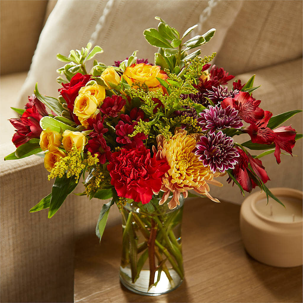 Fall Delight – A Florist Original –  Flowers By Jerry, Rochester MN