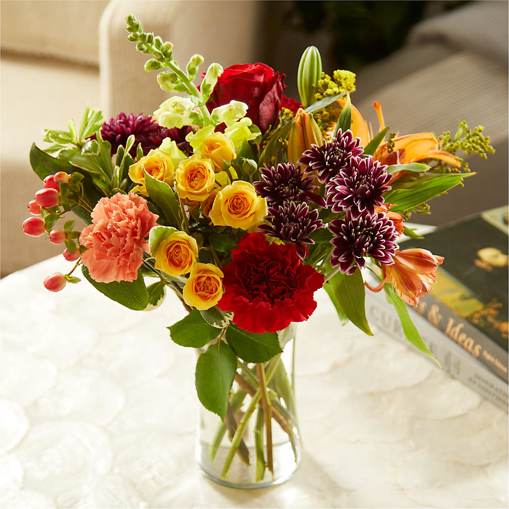 Fall Delight – A Florist Original –  Flowers By Jerry, Rochester MN