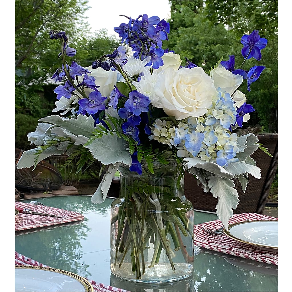 Clear Skies Bouquet –  Flowers By Jerry, Rochester MN