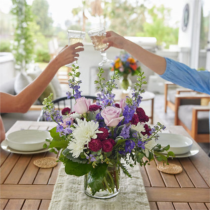 Violet Frost Bouquet –  Flowers By Jerry, Rochester MN
