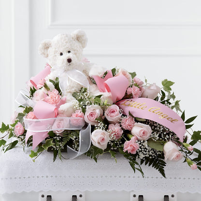 Touch of Sympathy Casket Spray –  Flowers By Jerry, Rochester MN