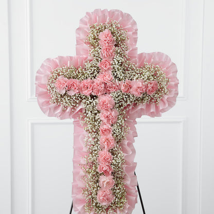 Angel's Cross Easel –  Flowers By Jerry, Rochester MN