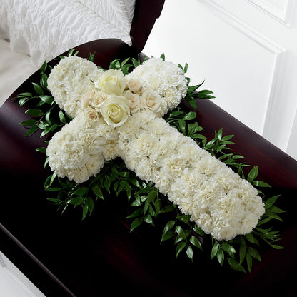 Peaceful Memories Casket Spray (Standard) –  Flowers By Jerry, Rochester MN