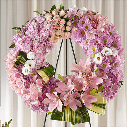 Gift of Warmth Wreath –  Flowers By Jerry, Rochester MN