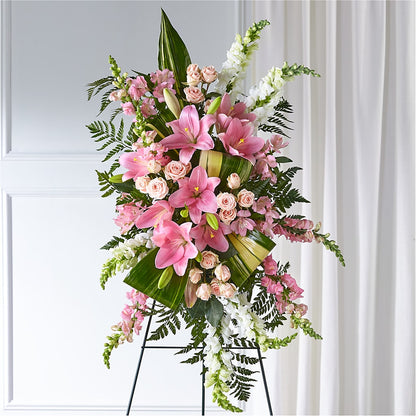 Elegant Embrace Standing Spray –  Flowers By Jerry, Rochester MN