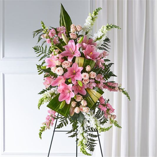 Elegant Embrace Standing Spray –  Flowers By Jerry, Rochester MN