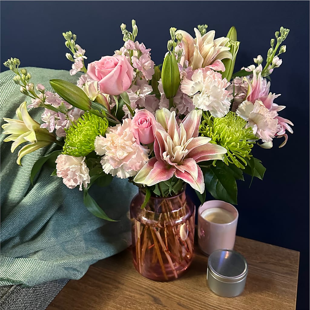Pretty in Pink Bouquet –  Flowers By Jerry, Rochester MN