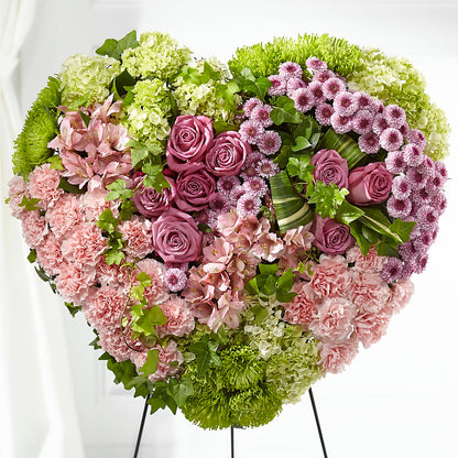 Heartwarming Standing Heart –  Flowers By Jerry, Rochester MN
