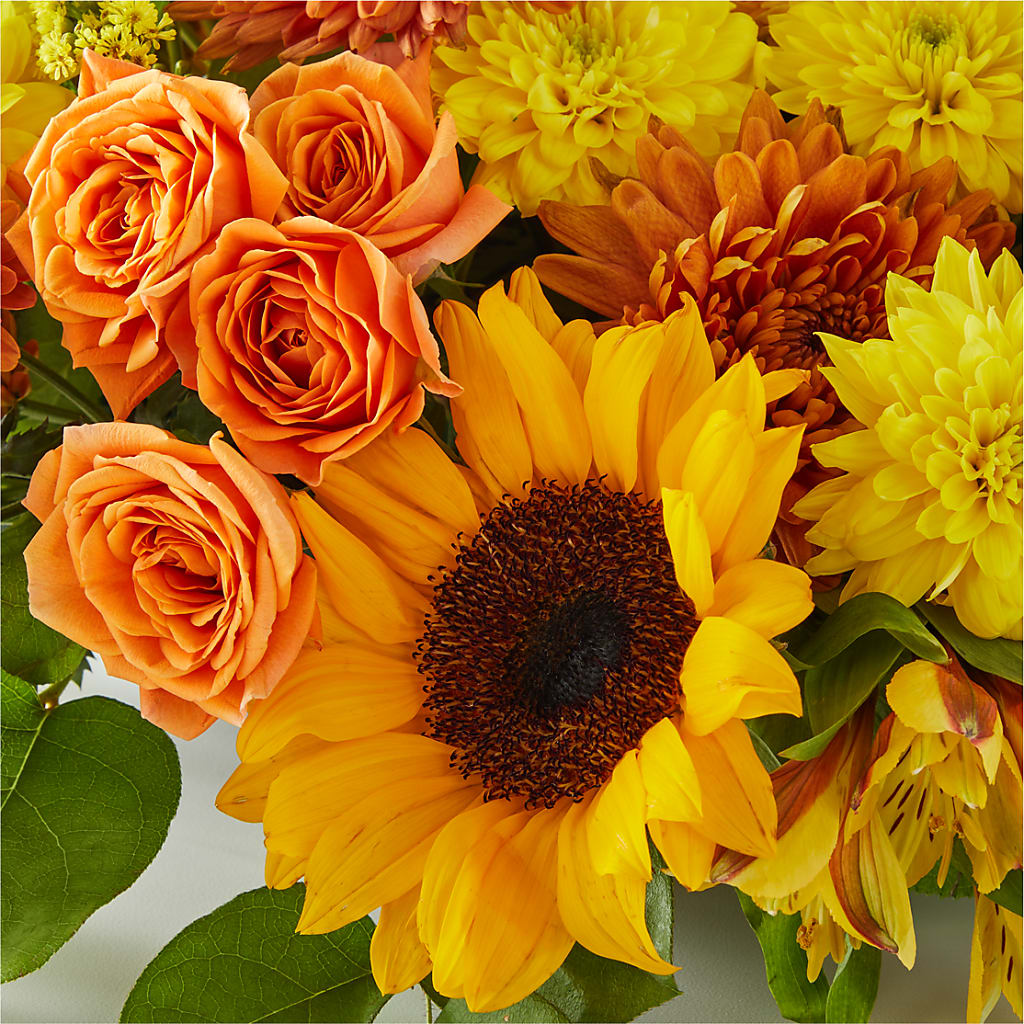 Autumn Harmony Centerpiece –  Flowers By Jerry, Rochester MN