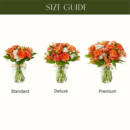 Apricot Glow Bouquet –  Flowers By Jerry, Rochester MN