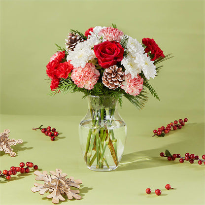 Candy Cane Lane Bouquet –  Flowers By Jerry, Rochester MN