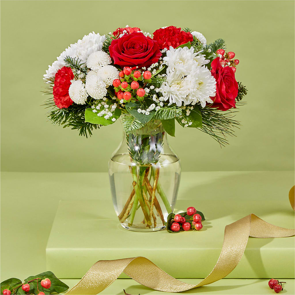 Chance of Flurries Bouquet –  Flowers By Jerry, Rochester MN