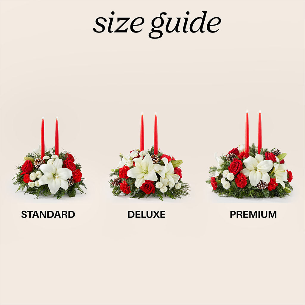 Seasonal Festivities Centerpiece –  Flowers By Jerry, Rochester MN
