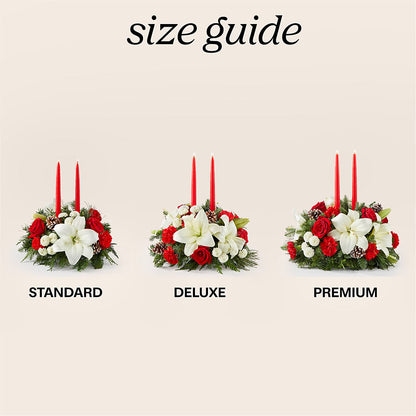 Seasonal Festivities Centerpiece –  Flowers By Jerry, Rochester MN